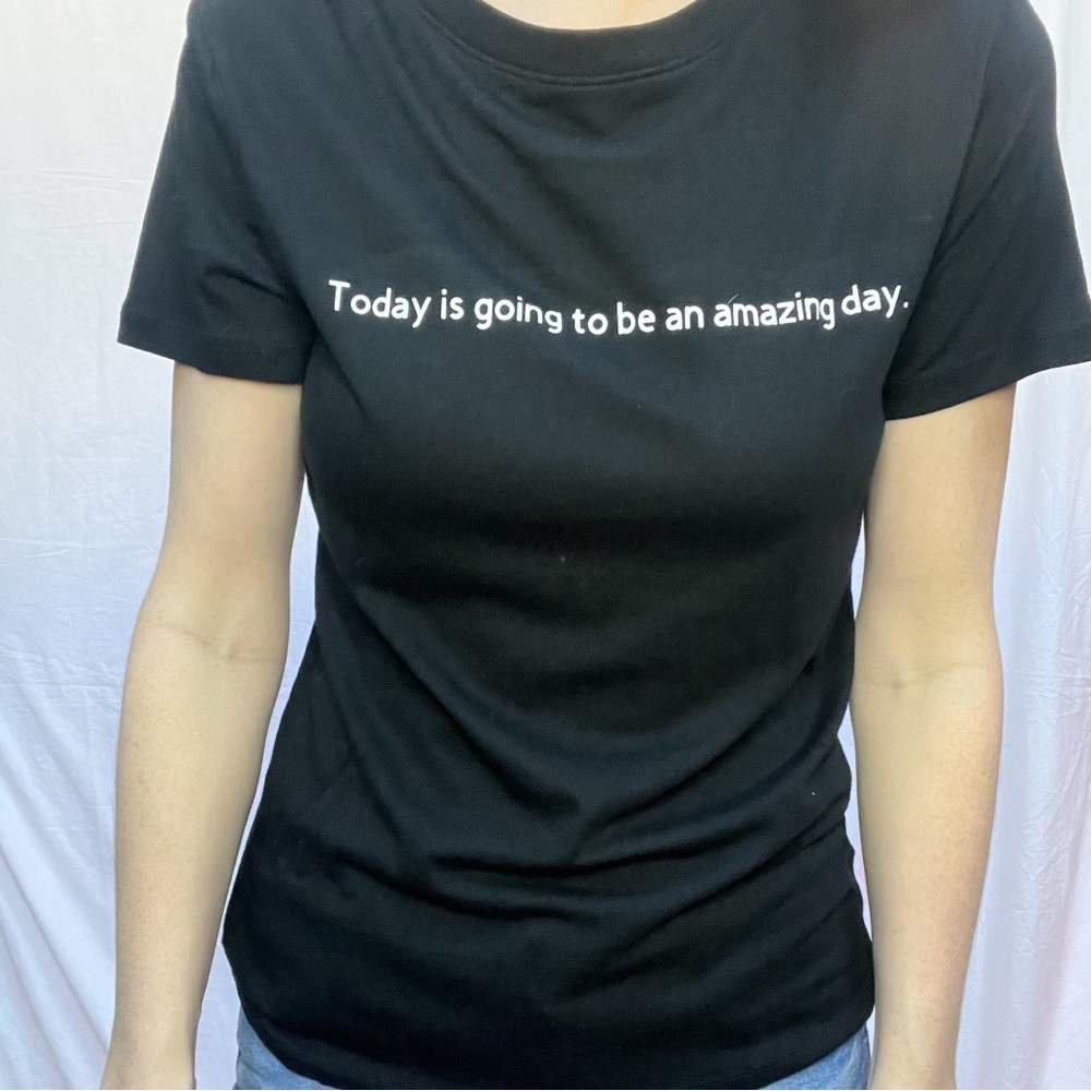 Affirmation tshirt - handmade graphic tee
